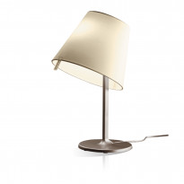 LAMPE À POSER MELAMPO NOTTE, Bronze - Écru de ARTEMIDE