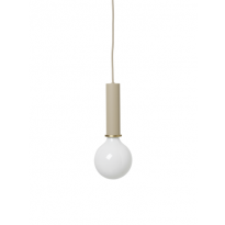 Suspension SOCKET HIGH de Ferm Living, Cashmere