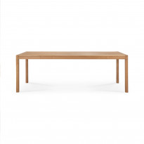 Table de jardin Jack - teck - rectangulaire d