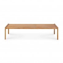 Table basse JACK OUTDOOR de Ethnicraft, 150 x 65 cm, Teck