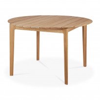Table de jardin Bok - teck - ronde d