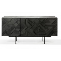 BUFFET GRAPHIC, 2 options, Noir d