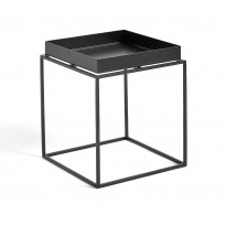 TABLE BASSE TRAY, 30 x 30 cm, Noir de HAY