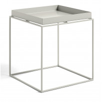 TABLE BASSE TRAY, 40 x 40 cm, Gris de HAY