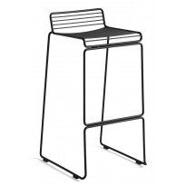 TABOURET DE BAR HIGH HEE, H.75 cm, 5 coloris de HAY