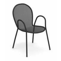 FAUTEUIL RONDA, Noir de EMU