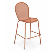 TABOURET HAUT RONDA, Rouge d