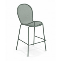 TABOURET HAUT RONDA, Vert foncé de EMU