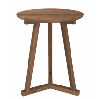 BOUT DE CANAPÉ TRIPOD, Teck d