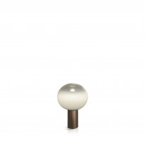 LAMPE À POSER LAGUNA, Bronze satiné, Ø.16 cm de ARTEMIDE