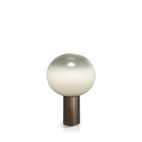 LAMPE À POSER LAGUNA, Bronze satiné, Ø.26 cm de ARTEMIDE