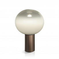 LAMPE À POSER LAGUNA, Bronze satiné, Ø.37 cm de ARTEMIDE