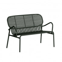 Sofa double WEEK-END de Petite Friture, Vert Bouteille 