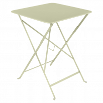 TABLE CARRÉ PLIANTE BISTRO, 2 tailles, 24 couleurs de FERMOB