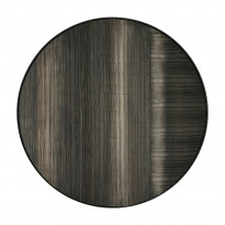 Décoration murale LAYERED CLAY de Ethnicraft Accessories, Structure métal noir, 3 tailles