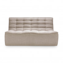 CANAPÉ 2 PLACES N701, Beige d