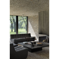 CANAPÉ 2 PLACES N701, Gris foncé d