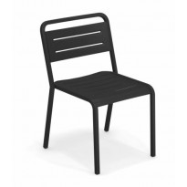 CHAISE STAR, Noir de EMU
