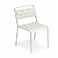 CHAISE URBAN, Blanc mat de EMU