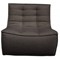 FAUTEUIL N701, Gris foncé d