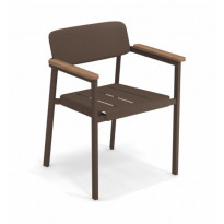 FAUTEUIL SHINE, Marron d