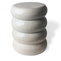 TABOURET EN CÉRAMIQUE CHUBBY, 2 couleurs de POLS POTTEN