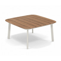 TABLE BASSE SHINE, Blanc mat de EMU