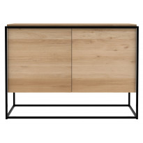 BUFFET MONOLIT, Chêne et noir d