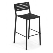 TABOURET HAUT SEGNO, Noir de EMU