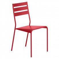 CHAISE FACTO, Coquelicot de FERMOB