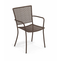 FAUTEUIL DE TABLE ATHENA, Marron d