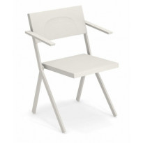 FAUTEUIL MIA, Blanc mat de EMU