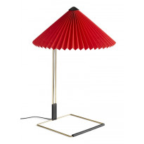 LAMPE DE TABLE MATIN, L, Bright red de HAY