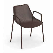 FAUTEUIL ROUND, Marron D