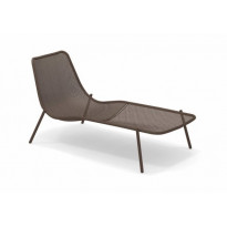 LIT DE PISCINE ROUND, Marron d