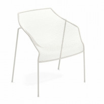 FAUTEUIL HEAVEN, Blanc mat de EMU