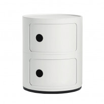 MEUBLE DE RANGEMENT COMPONIBILI MAT, 2 éléments, Blanc de KARTELL