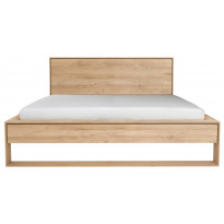 LIT NORDIC II, 2 tailles, Chêne d