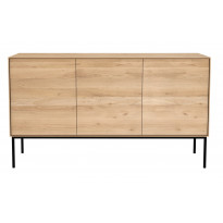 BUFFET BAS WHITEBIRD, 3 portes, Chêne d