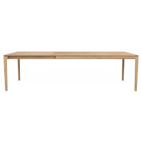 TABLE A RALLONGE BOK, 180 x 100 x 76, Chêne d