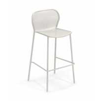 TABOURET DE BAR DARWIN, Blanc mat de EMU