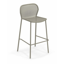 TABOURET DE BAR DARWIN, Gris / vert de EMU