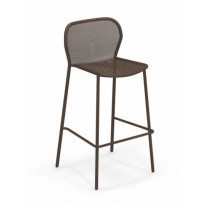TABOURET DE BAR DARWIN, Marron d