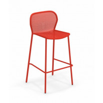 TABOURET DE BAR DARWIN, Rouge de EMU