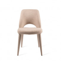 CHAISE HOLY FABRIC, Écru de POLS POTTEN