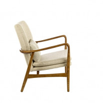 FAUTEUIL PEGGY, Écru de POLS POTTEN