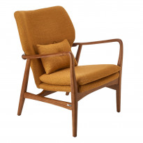 FAUTEUIL PEGGY, Ocre de POLS POTTEN