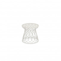 POUF RE TROUVE, Blanc mat de EMU