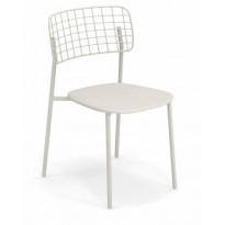 CHAISE LYZE, Blanc mat de EMU