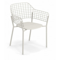 FAUTEUIL LYZE, Blanc mat de EMU